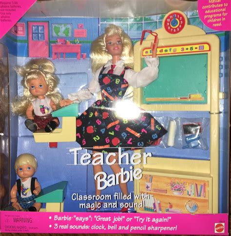 teacher barbie 1995|barbie teacher appreciation.